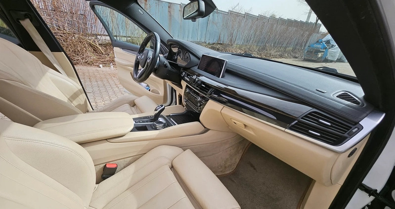BMW X6 cena 163000 przebieg: 169000, rok produkcji 2016 z Biała małe 631